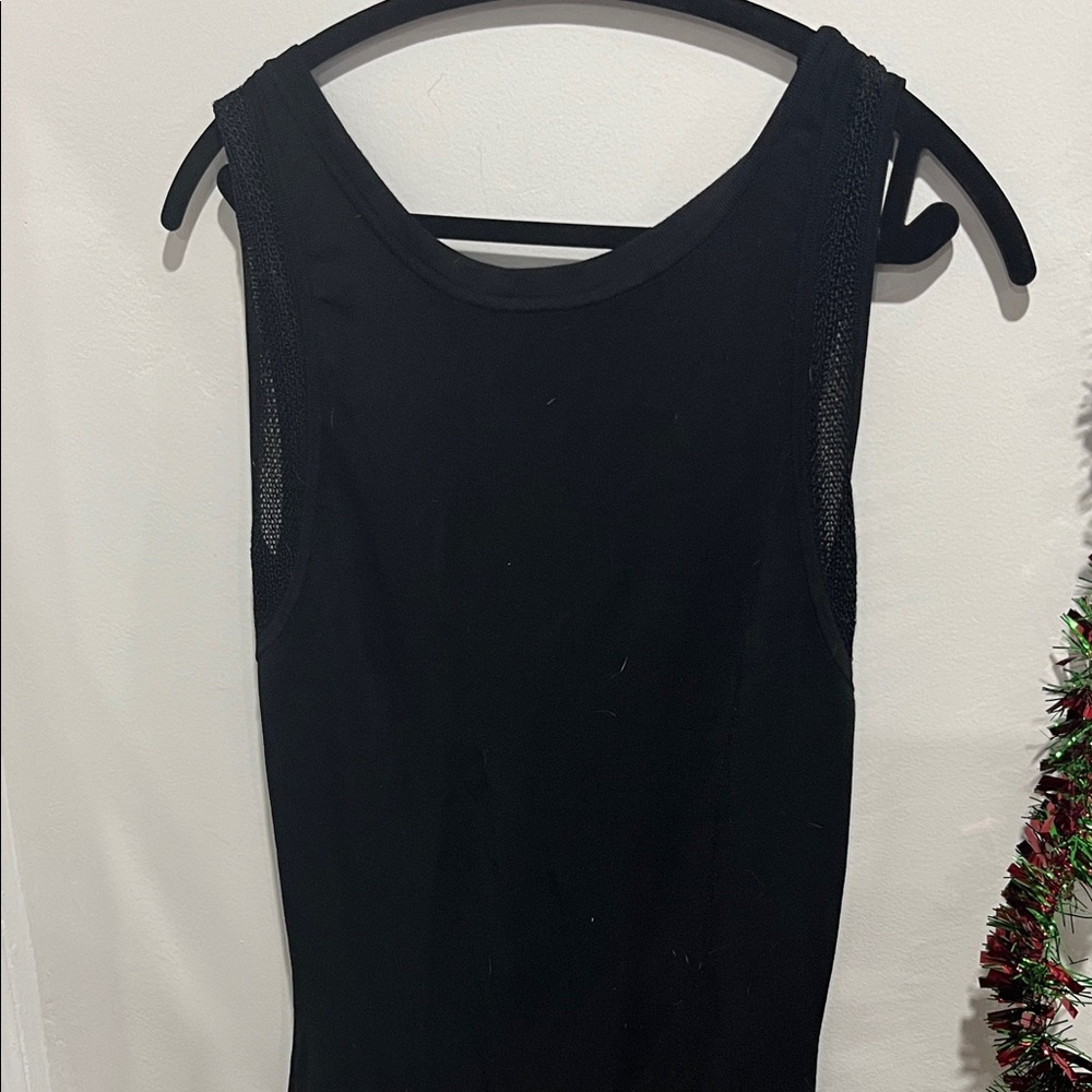 Elegant Black Sleeveless Dress
